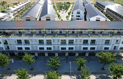 Nhà phố Dahlia hút khách